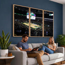 Milwaukee Bucks Basketball Print - Fiserv Forum Stadium Wall