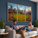 St. Louis Cardinals Baseball Team Print - Busch Stadium Wall