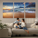 Beach Canvas Wall Art - Coastal Seascape Print for Living by MyGreatCanvas | Canvas Wall Art Prints | Photo Prints & Wall Decor