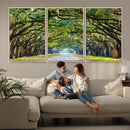Wormsloe State Plantation Driveway Wall Art Canvas Print by MyGreatCanvas | Canvas Wall Art Prints | Photo Prints & Wall Decor