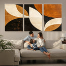 Geometric Abstract Wall Art Canvas Print, Mid Century Modern by MyGreatCanvas | Canvas Wall Art Prints | Photo Prints & Wall Decor