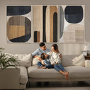 Wabi Sabi Canvas Print - Geometric Abstract Wall Art Canvas
