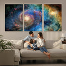 Spiral Galaxy Wall Art Canvas Print