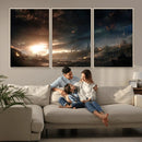 Avengers Planet Wall Art Canvas Print
