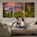 Colorado Rockies Mountains Wall Art Canvas Print | Ready to