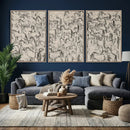 Abstract Horse Sketch Wall Art | Ready to Hang and Framed |