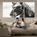 Framed Black and White Horse Wall Art | Ready to Hang and by MyGreatCanvas | Canvas Wall Art Prints | Photo Prints & Wall Decor