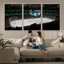 American Airlines Center Dallas Stars Wall Art Canvas Print