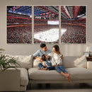 Barton Malow Little Caesars Arena Detroit Wall Art Canvas