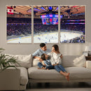 Madison New York Rangers Hockey Stadium Wall Art Canvas