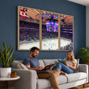 Madison New York Rangers Hockey Stadium Wall Art Canvas