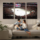 PNC Arena Raleigh North Carolina Hurricanes Hockey Stadium by MyGreatCanvas | Canvas Wall Art Prints | Photo Prints & Wall Decor