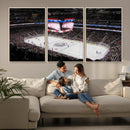 Rogers Place Edmonton Oilers Ice Hockey Stadium Wall Art,