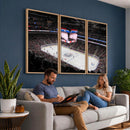 Rogers Place Edmonton Oilers Ice Hockey Stadium Wall Art,