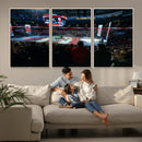 Rogers Arena Vancouver Canucks Ice Hockey Stadium Wall Art,