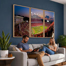 NC State Wolfpack Football Team Print - Raleigh