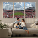NC State Wolfpack Football Team Print Canvas- Raleigh