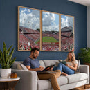 NC State Wolfpack Football Team Print Canvas- Raleigh
