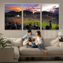 Framed Colorado Buffaloes Football Team Print - Boulder