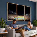 SMU Mustangs Football Team Print - Dallas Gerald J. Ford