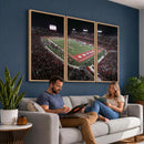 Houston Cougars Football Team Print - Houston TDECU Stadium