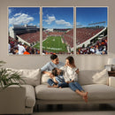 Virginia Tech Hokies Football Team Print - Blacksburg Lane