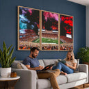 Virginia Tech Hokies Football Team Print - Blacksburg Lane