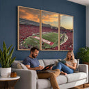 Camp Randall Stadium Wisconsin Badgers Large Wall Art Canvas