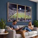 Brigham Young University Cougars Football Print Canvas -