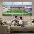 KState Wildcats Football Team Print - Manhattan Bill Snyder by MyGreatCanvas | Canvas Wall Art Prints | Photo Prints & Wall Decor