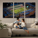University of North Texas Mean Green Football Artwork,
