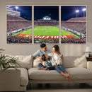 Wolfpack Football Team Print - Raleigh Carter-Finley Stadium