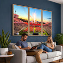 North Carolina State University Canvas Print, North Carolina