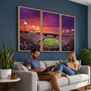 East Carolina University Pirates Football Print Canvas-