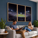 Duke University Blue Devils Football Team Print - Durham