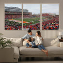University of Illinois Fighting Illini Football Team Print - by MyGreatCanvas | Canvas Wall Art Prints | Photo Prints & Wall Decor