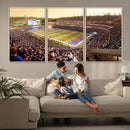 University of Kansas Jayhawks Football Team Print - Lawrence by MyGreatCanvas | Canvas Wall Art Prints | Photo Prints & Wall Decor