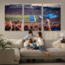 University of Kansas Jayhawks Football Team Art Print - by MyGreatCanvas | Canvas Wall Art Prints | Photo Prints & Wall Decor