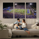 University of Kansas Jayhawks Football Team Print - Lawrence by MyGreatCanvas | Canvas Wall Art Prints | Photo Prints & Wall Decor