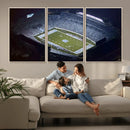 University of North Carolina Tar Heels Football Team Print - by MyGreatCanvas | Canvas Wall Art Prints | Photo Prints & Wall Decor