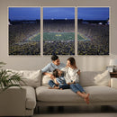 University of Michigan Wolverines Football Team Print - Ann by MyGreatCanvas | Canvas Wall Art Prints | Photo Prints & Wall Decor