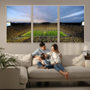 Michigan Stadium Wall Art Canvas Print, Vibrant Game Day by MyGreatCanvas | Canvas Wall Art Prints | Photo Prints & Wall Decor