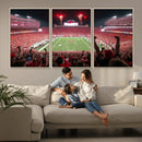 University of Nebraska Cornhuskers Football Team Print -