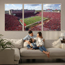 University of Nebraska Cornhuskers Football Team Print - by MyGreatCanvas | Canvas Wall Art Prints | Photo Prints & Wall Decor