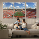 Oklahoma State Cowboys Football Team Print - Stillwater by MyGreatCanvas | Canvas Wall Art Prints | Photo Prints & Wall Decor