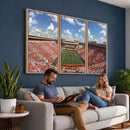 Oklahoma State Cowboys Football Team Print - Stillwater