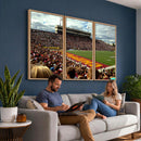 Central Michigan University Chippewas Football Team Print -