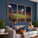 Clemson University Tigers Art Print, Football Team Print -