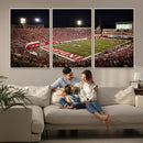 Indiana University Hoosiers Football Team Print Canvas
