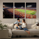 Iowa State University Cyclones Canvas Print, Football Team